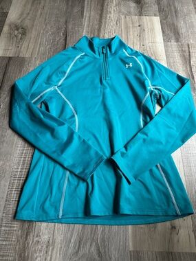 Women’s Under Armour Teal Quarter-Zip Pullover